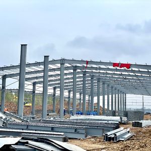 중국 제조업체 직접 공급 조립식 철골 구조물 창고 및 산업 플랜트용 저비용 맞춤형 금속 건물 - Product Image 4