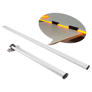 Kit de muebles de interior de coche, Clips Led de tira de luz, Riel de mesa Delgado, pata plegable para Camper van, <span class=keywords><strong>autocaravana</strong></span>, comedor - Product Image 1