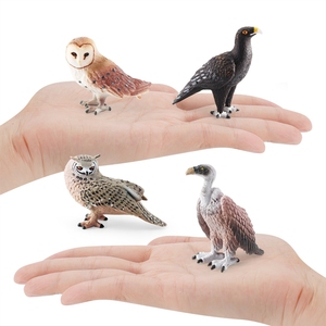 Xinhen: Modelli di uccelli e animali realistici, aquile con faccia da scimmia, grandi falchi, gufi, ornamenti statici da scrivania e altro ancora - Product Image 5