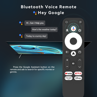 Chrome Cast dengan Google TV Live Tv Gratis Amlogic S905Y4 4K Android Tv Stick dengan Google Certified 4K Box
