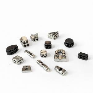 金属亜鉛合金製ドローストリングコードロック、衣料品金具アクセサリー用スプリングストッパー、コードストッパー - Product Image 3