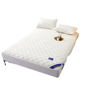 Protège-<span class=keywords><strong>matelas</strong></span> en tissu de <span class=keywords><strong>coton</strong></span>, entièrement enveloppant, matelassé, durable, doux pour la peau, vente en gros pour hôtels - Product Image 4