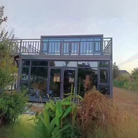 Maison mobile préfabriquée XH de 40 pieds au design moderne avec panneaux sandwich en acier, caractéristique respirante, assemblage rapide
