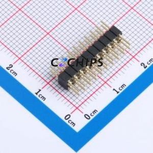 XDZ200C-2-10-Z-2.8-G1 Pin Header Through hole Component (THT),P=2mm Connector 2x10P 2mm 2mm Round Pin - Product Image 2