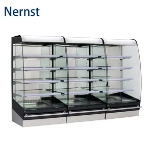 0.9m Commercial Food Display Cold Refrigerator Choice Of Refrigerated Display Case