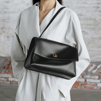 Sac à main de luxe haut de gamme pour femmes, sac à bandoulière pour femmes d'affaires haut de gamme, version grande capacité, couleur unie, sac bandoulière
