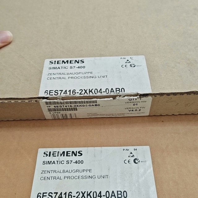 6ES7416-2XK04-0AB0 6ES74162XK040AB0 CPU Module S7-400 Central for PLC