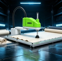 Mini robot SCARA 4 axes, robot industriel 5 kg 450 mm pour le chargement, le déchargement et la palettisation