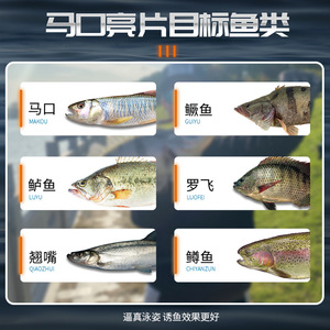 Señuelo metálico con forma de boca de sanguínea inclinada para pesca de lubina, cebo de fondo para pesca. - Product Image 4