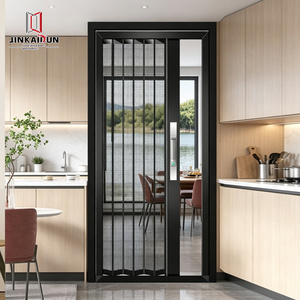 Puerta Mosquitera Plegable Jin Gang, Antirrobo, Anti-ratas, Anti-gatos y Perros, para Balcón, Dormitorio, Entrada - Product Image 1