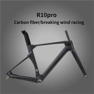 Легкая карбоновая рама для велосипеда с дисковыми тормозами, доступная в размерах 46/48/50/52/54/56 см для шоссейных и горных велосипедов - Product Image 2