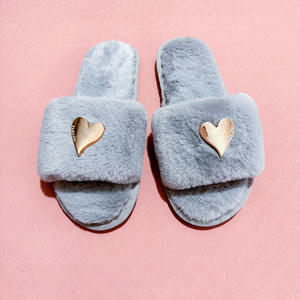 New Product <b>Tpr</b> slippers Women slippers Plush slippers Warm slippers Home slippers Outdoor slippers with Factory Price - Product Image 4