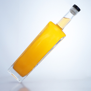 Premium Quality Super Flint Beverage Custom Printed Logo Glass Bottle 700ml <strong>750</strong> <strong>ml</strong> Rum Whiskey Tequila Vodka With Cork - Product Image 5