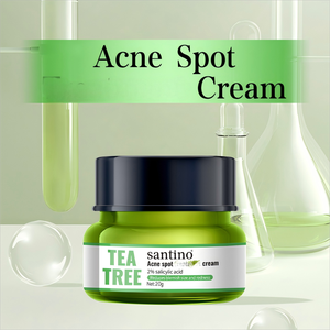 Venta caliente 2% Ácido salicílico Árbol de té Eliminar Crema para manchas de acné 20g Reduce el tamaño de las imperfecciones y el enrojecimiento - Product Image 2