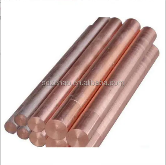 High Hardness Beryllium Copper Rod C17200 Beryllium Bronze Rod Mold Copper Alloy Non-Ferrous Metal Cost Price