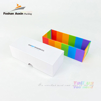 Petites boîtes-cadeaux en papier rigide en carton dur avec impression de motifs de logo personnalisés pour l'emballage du téléphone avec appareil photo