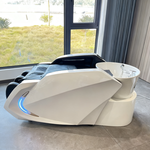 電動シャンプーベッドフルオートマチックインテリジェント多機能ライインハンドマッサージ音楽機能プラグインパワーOEMマッサージャー - Product Image 1