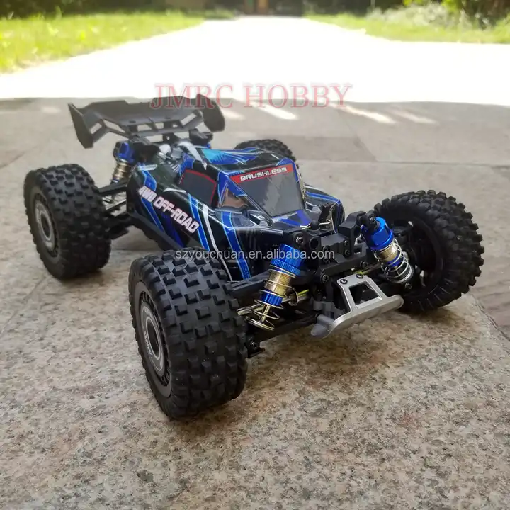 MJX Hyper GO 16207 RC Car for Adults 1:16 Brushless High Speed Buggy 62  km/h 4WD