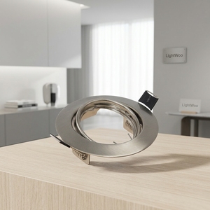 Cadre de downlight LED triple blanc SN, support de plafond <span class=keywords><strong>pour</strong></span> <span class=keywords><strong>spot</strong></span> MR16, cadre en fer <span class=keywords><strong>pour</strong></span> downlight LED GU10 - Product Image 3