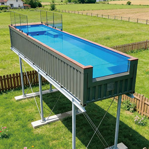 <span class=keywords><strong>Piscine</strong></span> Conteneur Intégrée Grande <span class=keywords><strong>Piscine</strong></span> Enterrée Expédition Économique <span class=keywords><strong>Piscine</strong></span> Conteneur 15 pieds <span class=keywords><strong>8x4</strong></span> 24 m² Piscines de Plongée en Verre dans Conteneur - Product Image 2