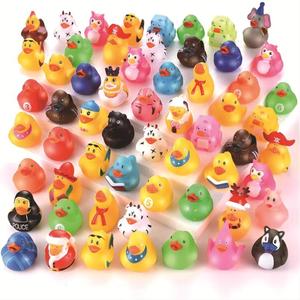 Patito de Goma Mini de 2 Pulgadas al por Mayor, Juguete de Baño Flotante Personalizado para Niños con Logotipo y Sonido, Regalo Promocional de Plástico para Bebés - Product Image 1
