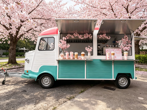 Camioneta de Café Frío con Sistema de Grifo Nitro y Estación de Leche de Avena para una Rutina Matutina Urbana Vegana - Product Image 3