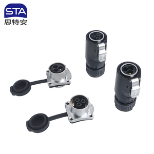 IP67 su geçirmez LP24 endüstriyel havacılık sinyal fişi dairesel konnektör LED ekran güç 2 3 4 10 12 19 24 çekirdek - Product Image 3