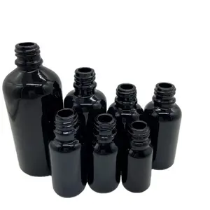 5毫升10毫升15毫升20毫升30毫升50毫升100毫升黑色玻璃瓶精油