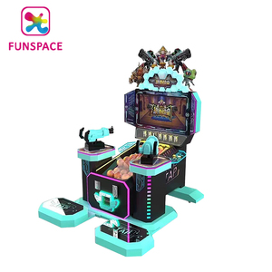 เครื่องเกมยิงปืนแบบหยอดเหรียญสำหรับสองผู้เล่นจากโรงงาน Funspace กวางโจว พร้อมรางวัลตุ๊กตา - Product Image 2
