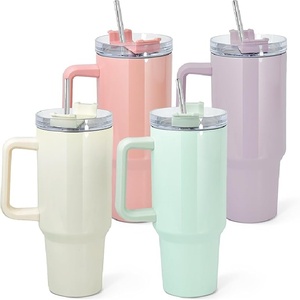 Rugged Double Wall Vacuum Insulated Stainless Steel Outdoor Sport Mug BPA Free <b>Large</b> Capacity Thermal Coffee <b>Cup</b> for Travel - Product Image 1