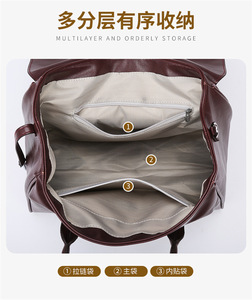 Fashion New Designer Crossbody <b>Bags</b> High Quality PU Leather Shoulder Messenger <b>Bag</b> Casual Totes Luxury Women Handbags and Purses - Product Image 3