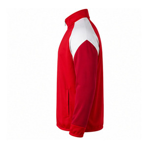 Haut d'entraînement de football personnalisé à col zippé, manches longues, léger, pour entraînement d'équipe - Product Image 6