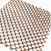 Paravents décoratifs de luxe en maille métallique en acier inoxydable et alliage d'aluminium, résistants à la corrosion, pour la soudure et le pliage