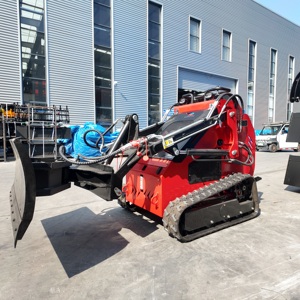 Theo dõi & bánh Skid chỉ đạo tải máy + Mini Skid Steer lật sẵn sàng để mua - Product Image 5