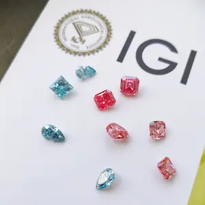 Wholesale Price Lab Grown Diamond Princess Cut VS Clarity Well Made Polish Create Diamond with IGI Certificate