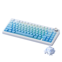 Clavier mécanique AULA F75 75% RGB / Sans fil 2.4G / Filaire, personnalisation à trois modes