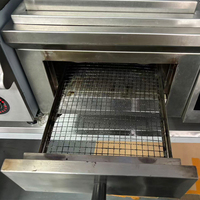 Grill électrique intelligent 3KW avec écran tactile et four inférieur, machine à petit-déjeuner multifonctionnelle pour restaurant de restauration rapide