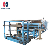 Machine de laminage de film respirant imperméable en tissu non tissé PU à transfert de points de colle thermofusible pour matériaux de canapé en TPU