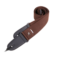 Basse acoustique résistante à l'usure épaissir les pièces de la ceinture d'épaule anti-dérapant longueur réglable sangle de guitare étoile embellir doux Durable