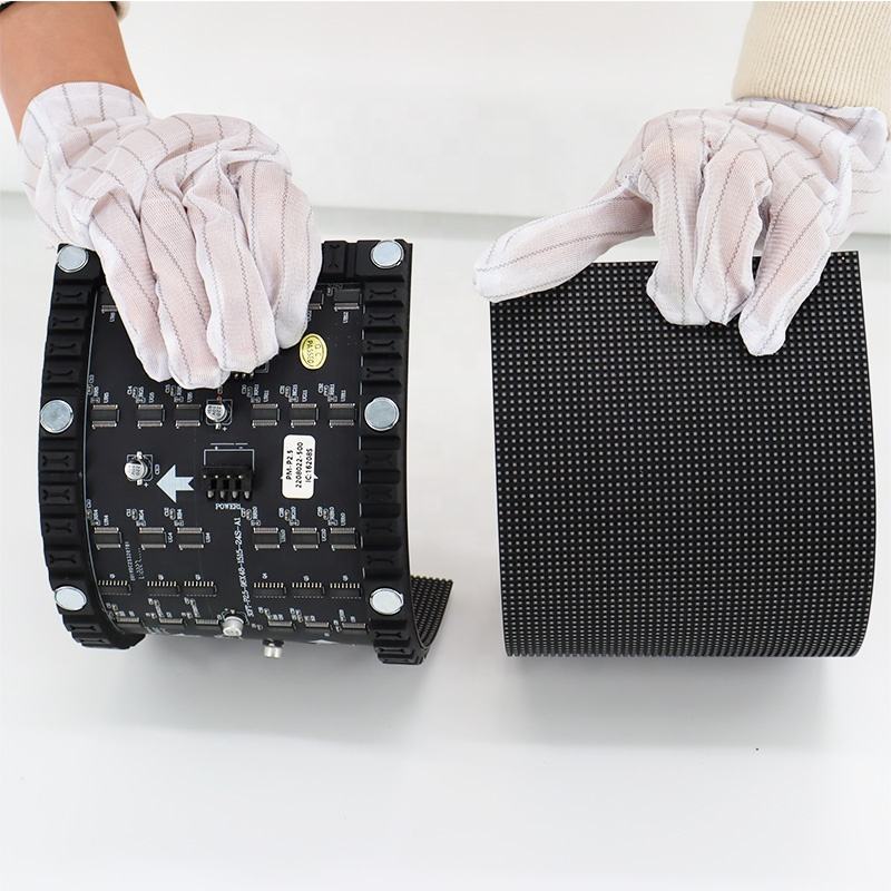 Flexible LED Wall Panels - High Resolution 128x64 Display