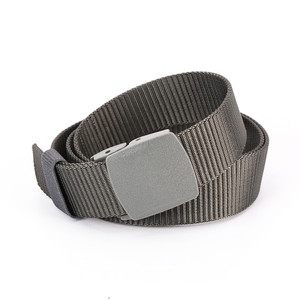 Fashion Men Fabric Nylon Webbing Belt Cover Buckle Belt OEM Customized Item Style Tactical Belt