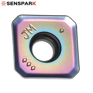 ใบมีดกัดเหลี่ยม 45 องศา รุ่น SEMT13T3AGEN-JM SEET12T3-DM สำหรับงานกัดหน้าและงานลบมุม SENSPARK SEET/SEMT - Product Image 6