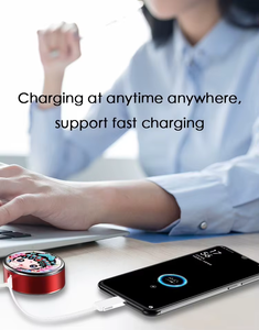 Cable USB de datos y carga rápida para teléfono móvil, retráctil 3 en 1, con logotipo personalizado, mini micro tipo C - Product Image 3