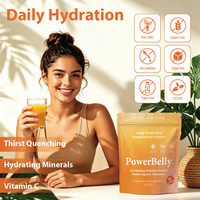 Poudre énergétique en gros pour adultes, complément alimentaire en poudre, enrichi en probiotiques, saveur mangue, PowerBelly