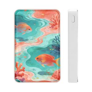 Batterie externe sans fil à charge rapide 20W 10000mAh avec affichage numérique et câbles, Powerbank scintillant pour cadeaux, vente chaude - Product Image 5