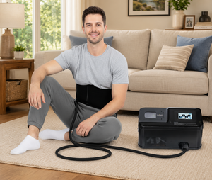 เครื่องบำบัดด้วยการบีบอัดความร้อนและความ<span class=keywords><strong>เย็น</strong></span>อัตโนมัติ VU Professional Physiotherapy สำหรับการฟื้นฟูสมรรถภาพทางกีฬาและสปา 7 ชิ้น - Product Image 2