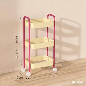 Wholesale Original Equipment Manufacturer Hair Stylist Salon Cart Storage Barber <b>Trolley</b> - Product Image 5