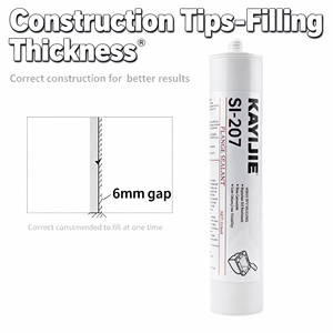 Sigillante Siliconico KAYIJIE SI 207 per Edilizia, Colla <span class=keywords><strong>a</strong></span> Base Acrilica per Applicazioni su Pelle e Sigillatura in Silicone - Product Image 4