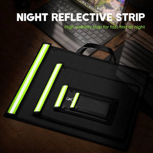 4 pièces de pochettes Faraday anti-RFID avec bande réfléchissante, bloqueur de signal anti-traçage pour clés de voiture et étuis de téléphone - Product Image 6