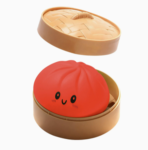 Juguete Sensorial Antiestrés de Peluche con Forma de Bollo al Vapor, de Rebote Lento <span class=keywords><strong>y</strong></span> Realista, Caja Sorpresa con Expresiones, para Niños - Product Image 4